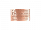 Медная пластина с молитвой 45.005