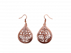 Медные серьги «Плодородие» 14.005.1