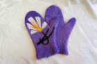 Варежки "Фиолетовые"