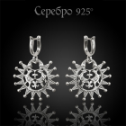 Серебряные серьги (арт.СЛ.27.029)