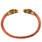 Медный браслет скифский "Волки" 15.006