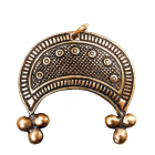 Серьги "Лана" латунь, литье