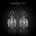 Серебряные серьги (арт.СЛ.27.011)