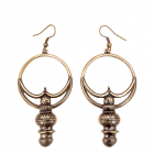 Серьги "Гнездовские" латунь, литье