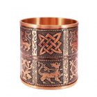 Медный браслет створчатый широкий 7.004 D 60mm