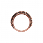 Медный перстень литой 11.021