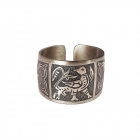 Кольцо мельхиор 12.002 размер 15-17,5