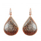 Медные серьги 14.006