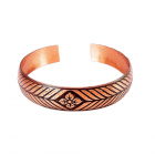 Медный браслет средний 3.003