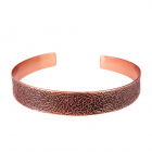 Медный браслет узкий 2.012