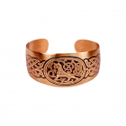 Медный браслет широкий 4.024