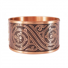 Медный браслет створчатый средний 6.002 D 58mm