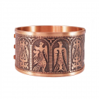 Медный браслет створчатый средний 6.003 D 58mm