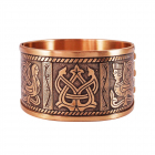 Медный браслет створчатый средний 6.004 D 58mm